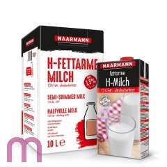Naarmann BIO H-Milch 1,5% Fett  1L Bioland
